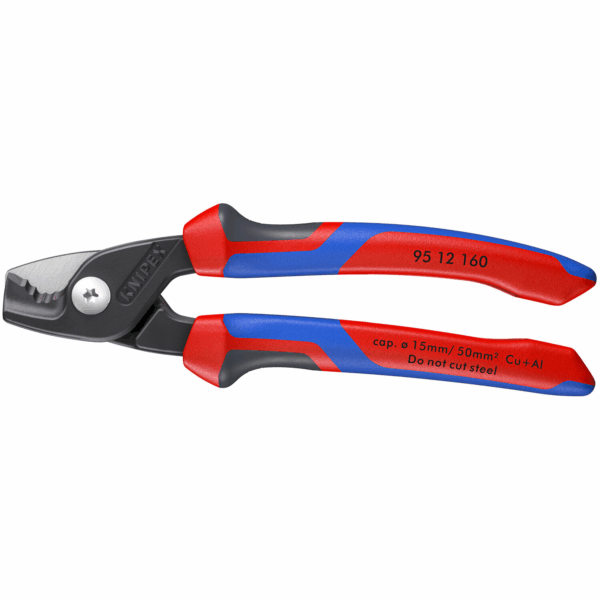Gojot StepCut Cable Shears – 6.25-Inch Precision Wire Cutter for Copper & Aluminum